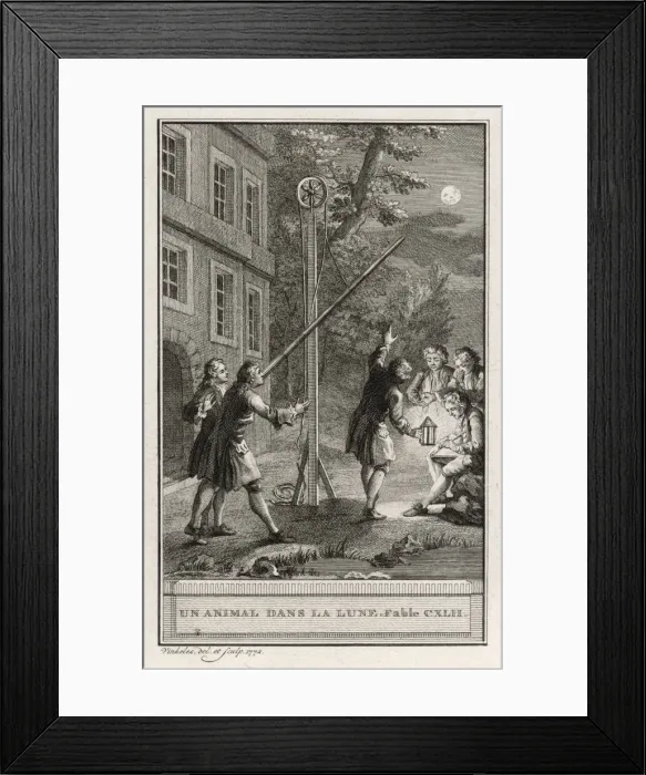 Framed Print : Looking at the Moon Framed Print : Looking at the Moon