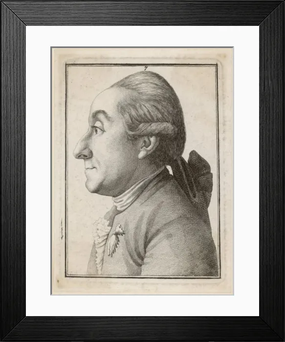 Framed Print : Lavater, Profile Framed Print : Lavater, Profile