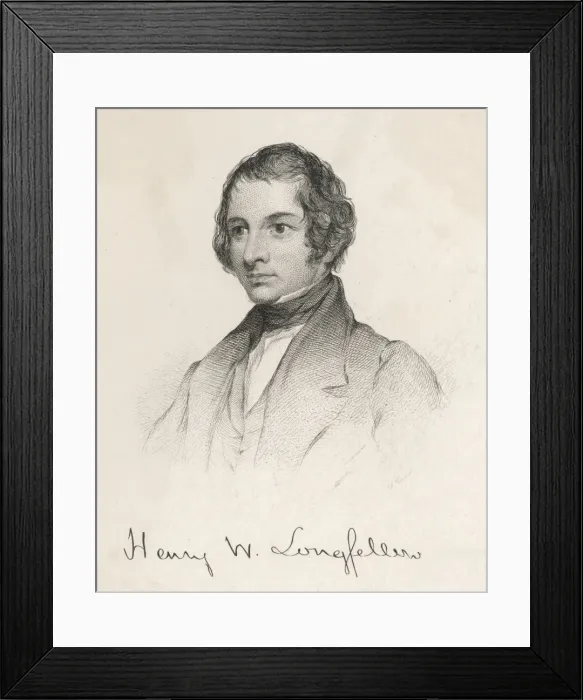 Framed Print : Longfellow (Young) Framed Print : Longfellow (Young)