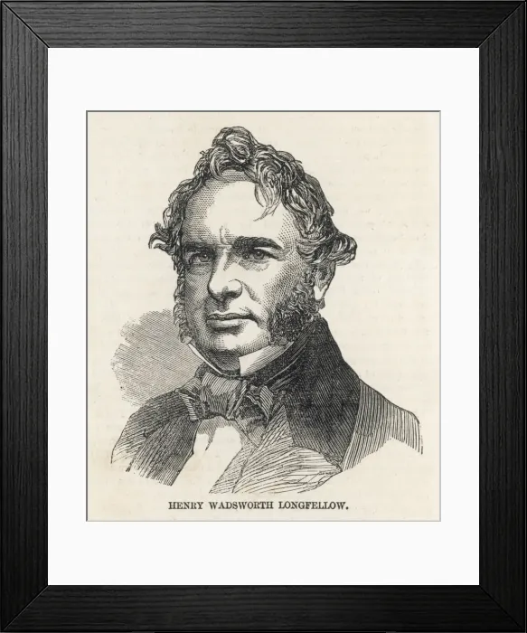 Framed Print : Longfellow (Youngish) Framed Print : Longfellow (Youngish)