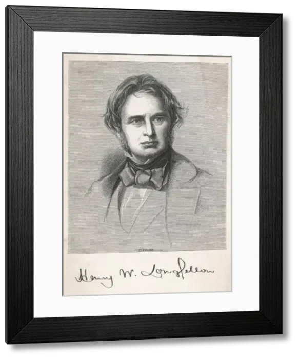 Framed Print : Longfellow (Youngish) Framed Print : Longfellow (Youngish)