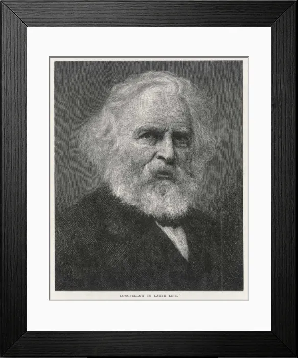 Framed Print : Longfellow (Old) Framed Print : Longfellow (Old)