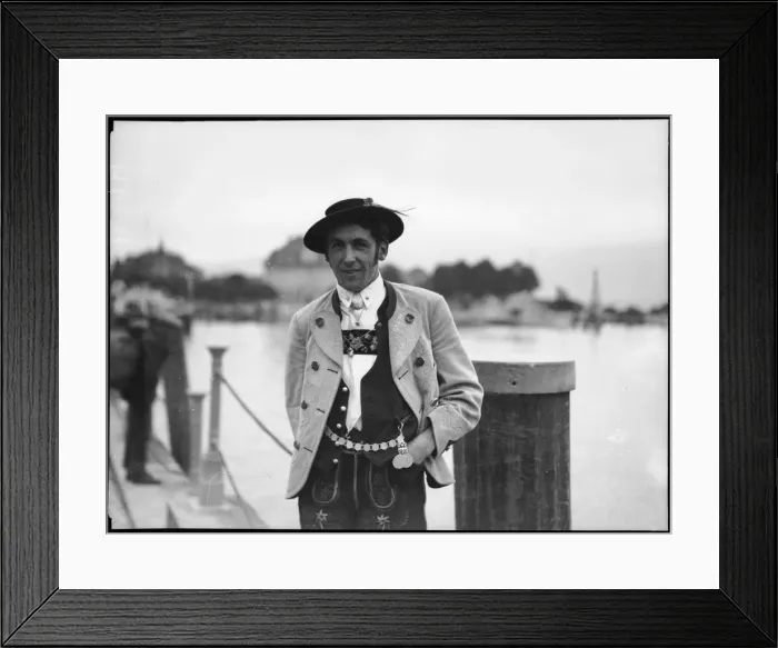 Framed Print : Tyrolean Man Framed Print : Tyrolean Man