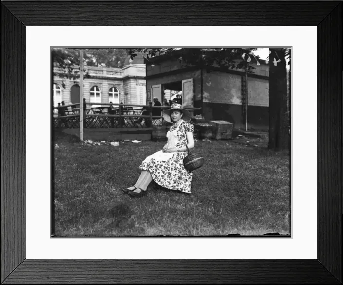 Framed Print : Belgian Peasant Woman Framed Print : Belgian Peasant Woman