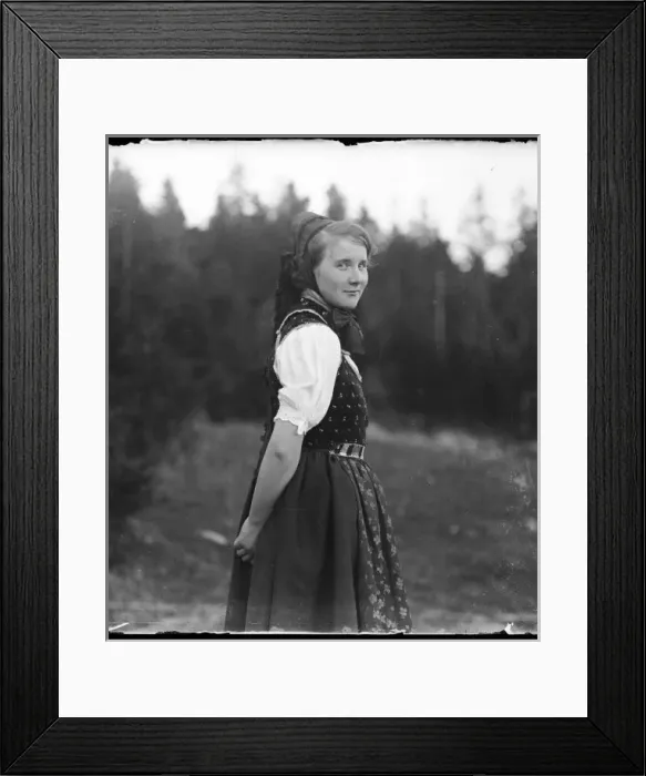 Framed Print : Black Forest Girl Framed Print : Black Forest Girl