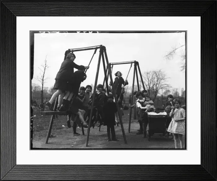 Framed Print : Childrens Playground Framed Print : Childrens Playground
