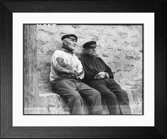 Framed Print : French Fishermen Framed Print : French Fishermen