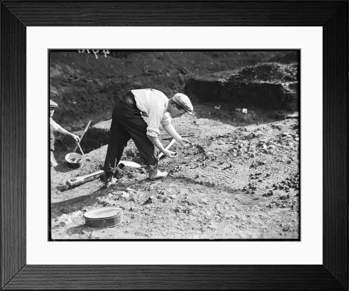 Framed Print : Verulamium Excavations Framed Print : Verulamium Excavations
