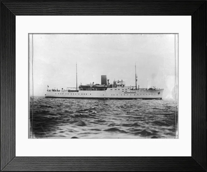 Framed Print : U. S. S. PLYMOUTH (PG 57) Framed Print : U. S. S. PLYMOUTH (PG 57)