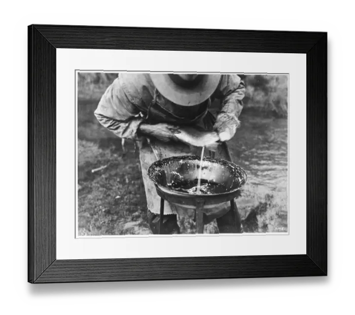 Framed Print : Trout Catch 1934 Framed Print : Trout Catch 1934