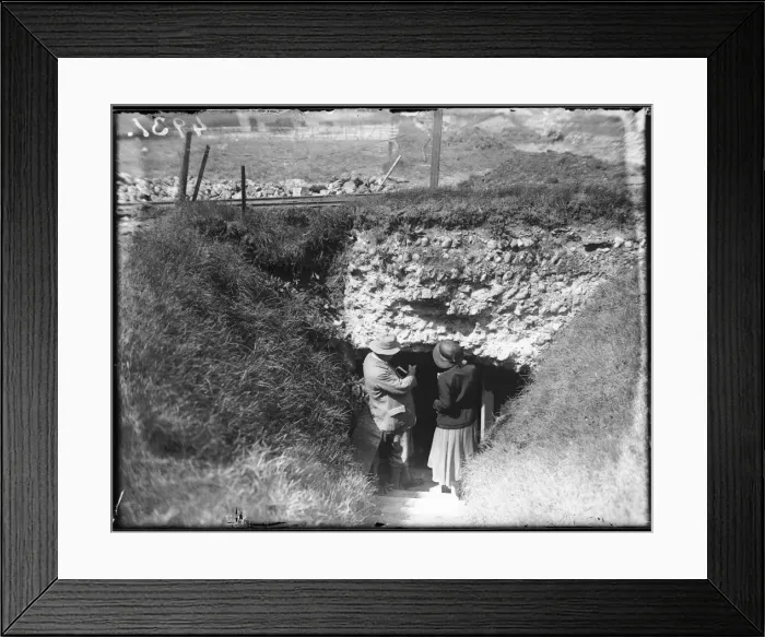Framed Print : Richborough Excavations Framed Print : Richborough Excavations