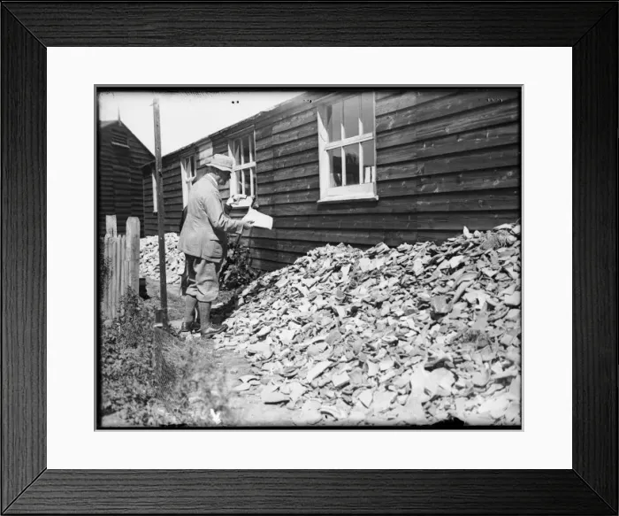 Framed Print : Richborough Excavations Framed Print : Richborough Excavations