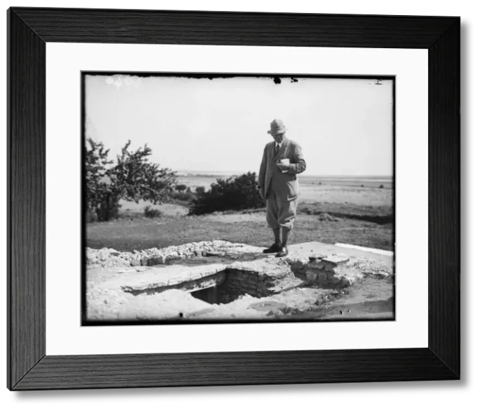 Framed Print : Richborough Excavations Framed Print : Richborough Excavations
