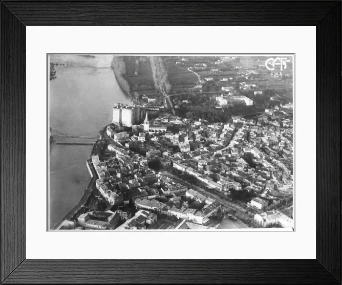 Framed Print : Tarascon from the Air Framed Print : Tarascon from the Air