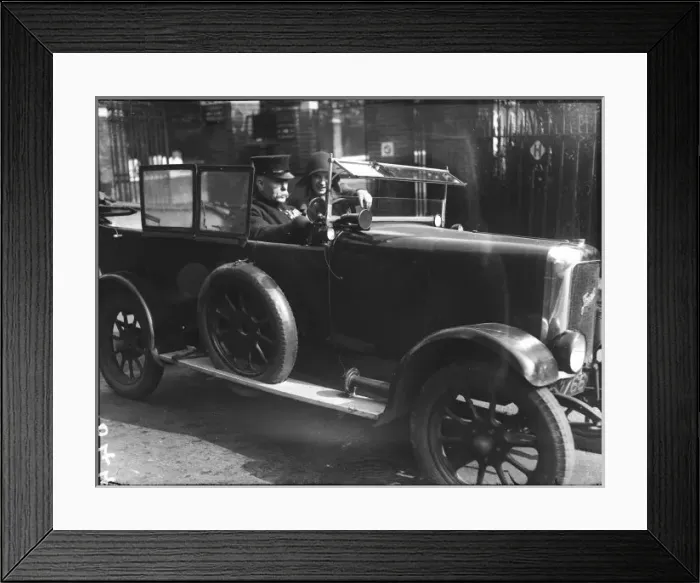 Framed Print : Pensioner Driver Framed Print : Pensioner Driver