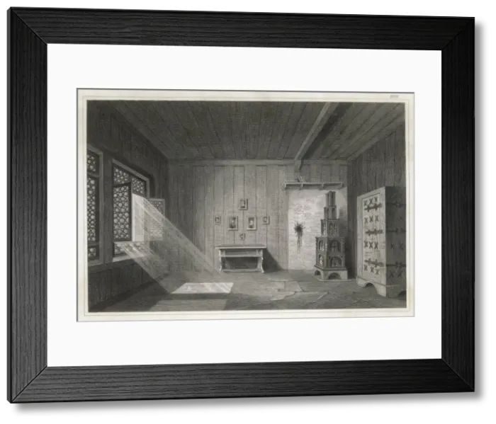 Framed Print : Luther, Wartburg Study Framed Print : Luther, Wartburg Study