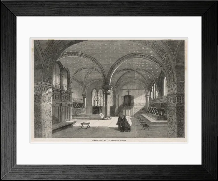 Framed Print : Luther - Wartburg Chapel Framed Print : Luther - Wartburg Chapel