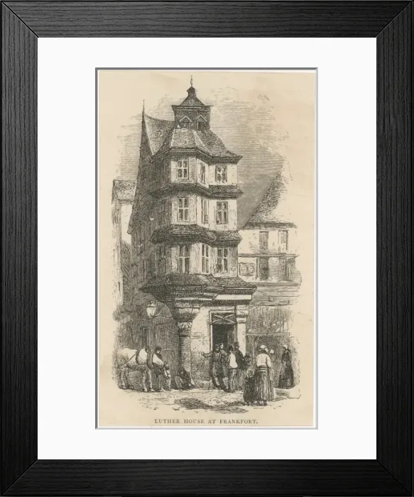Framed Print : Luther - Frankfurt Home Framed Print : Luther - Frankfurt Home