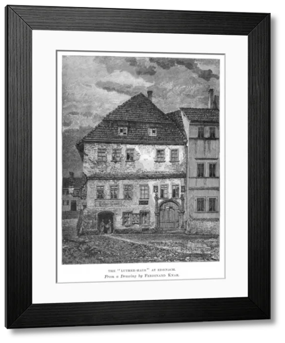 Framed Print : Luther - Eisenach home 2 Framed Print : Luther - Eisenach home 2