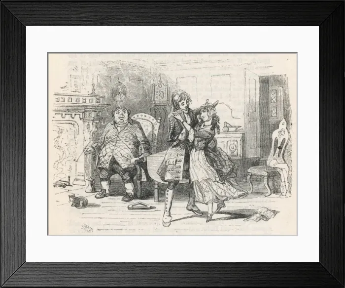 Framed Print : Joe and Dolly in Love Framed Print : Joe and Dolly in Love