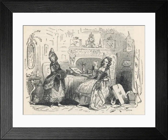Framed Print : Emma Reads the Letter Framed Print : Emma Reads the Letter