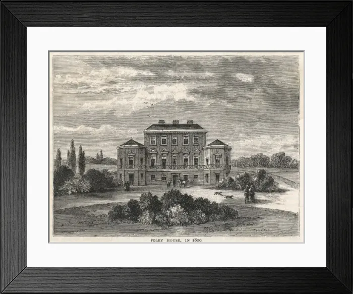 Framed Print : Foley House, London Framed Print : Foley House, London