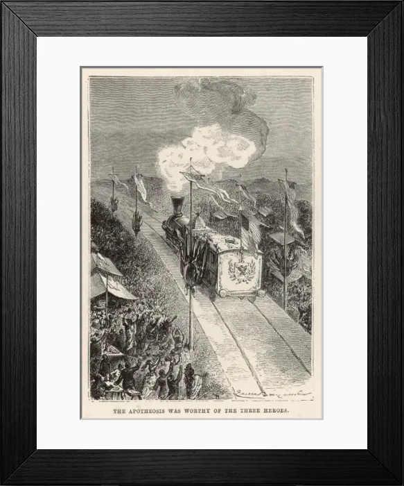 Framed Print : Verne / Earth to Moon Framed Print : Verne / Earth to Moon
