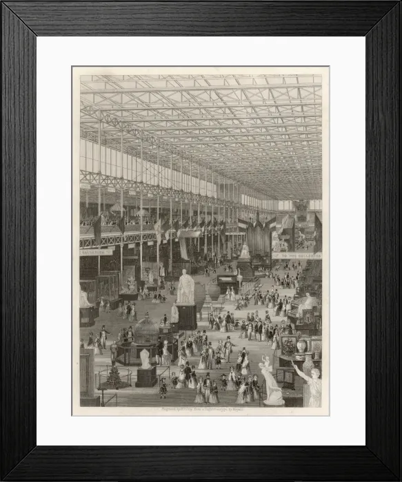 Framed Print : Crystal Palace Main Av Framed Print : Crystal Palace Main Av