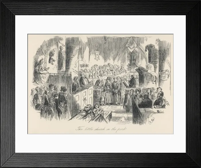 Framed Print : The Church in the Park Framed Print : The Church in the Park