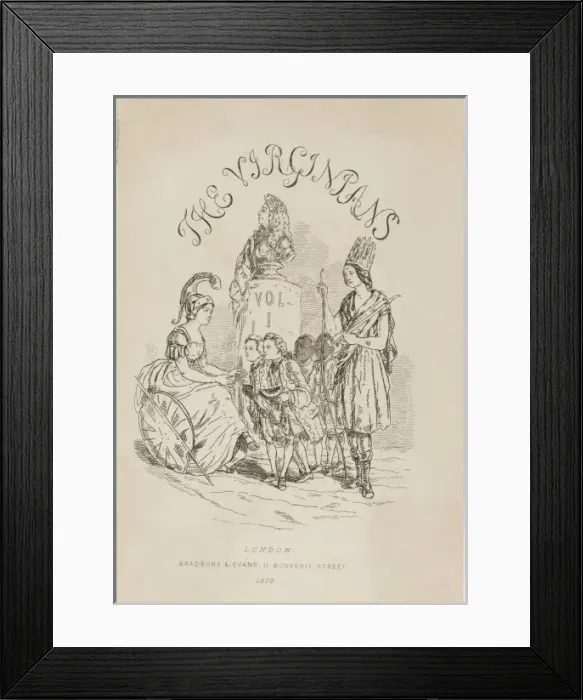Framed Print : Thackeray / Virginians Framed Print : Thackeray / Virginians