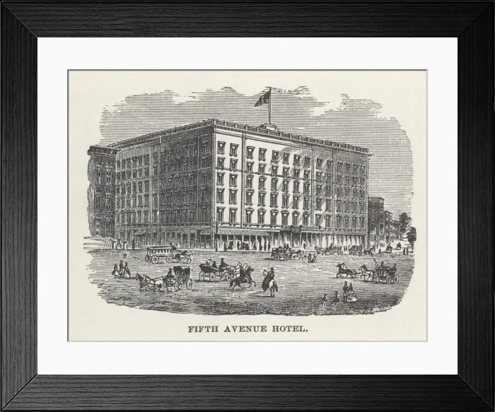 Framed Print : Fifth Avenue Hotel, NY Framed Print : Fifth Avenue Hotel, NY