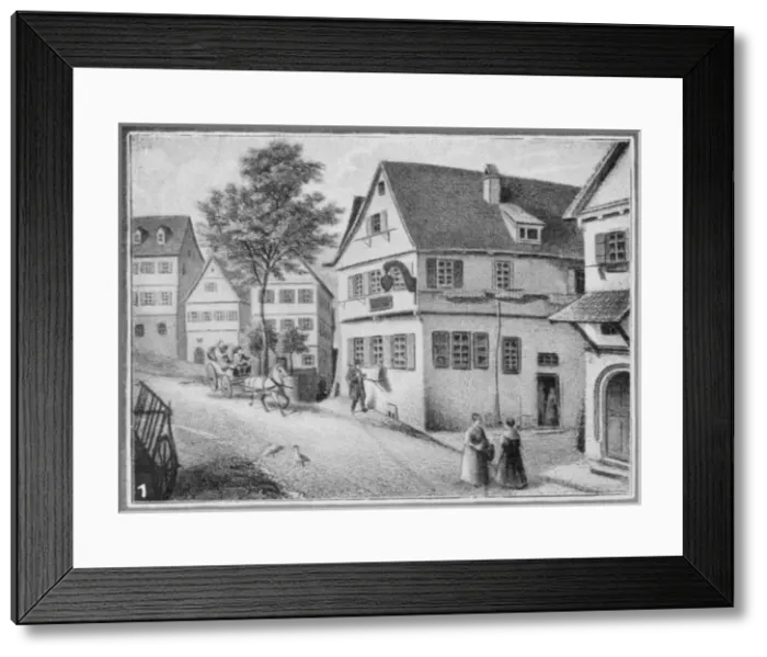 Framed Print : Schillers Birth Place Framed Print : Schillers Birth Place