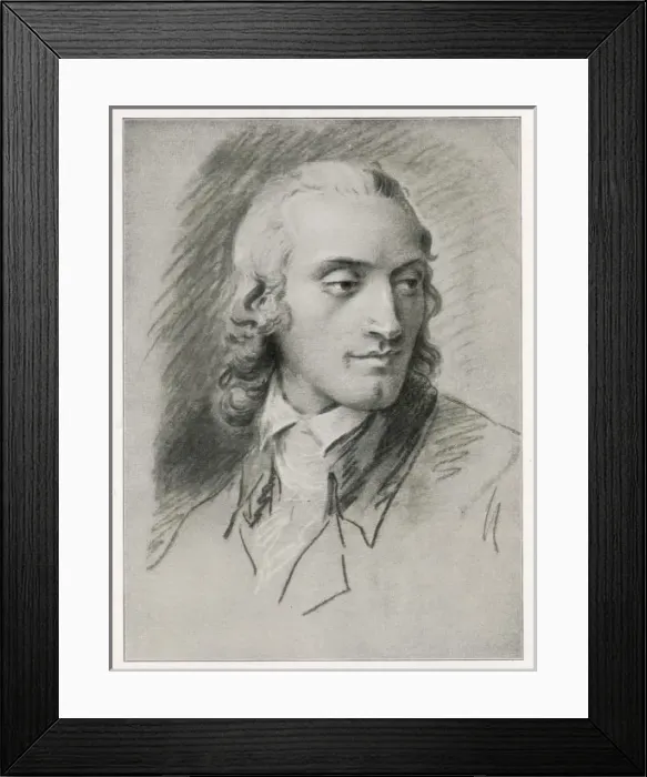 Framed Print : SCHILLER (1759 - 1805) Framed Print : SCHILLER (1759 - 1805)
