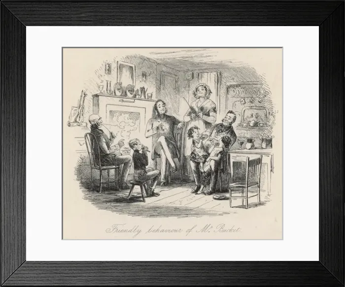 Framed Print : The Bagnet Family Framed Print : The Bagnet Family