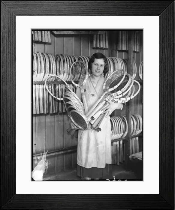 Framed Print : New Tennis Racquets Framed Print : New Tennis Racquets