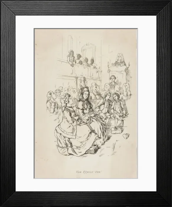 Framed Print : Thackeray / Virginians Framed Print : Thackeray / Virginians