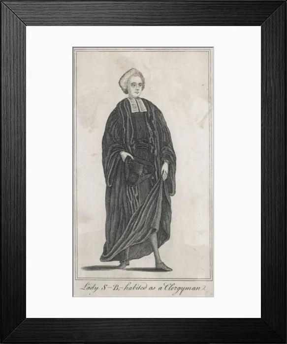 Framed Print : Lady Sarah Napier Framed Print : Lady Sarah Napier