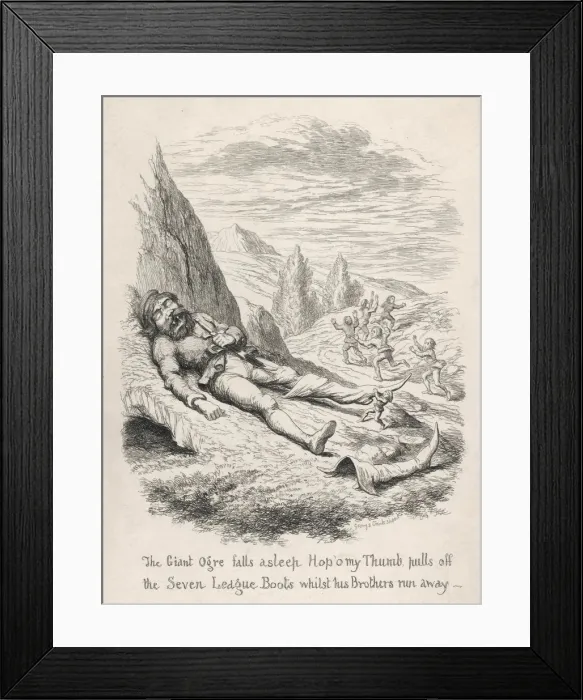 Framed Print : Giant Orge Falls Asleep Framed Print : Giant Orge Falls Asleep