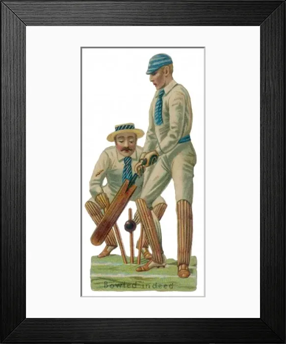 Framed Print : Batsmen Scrap Framed Print : Batsmen Scrap