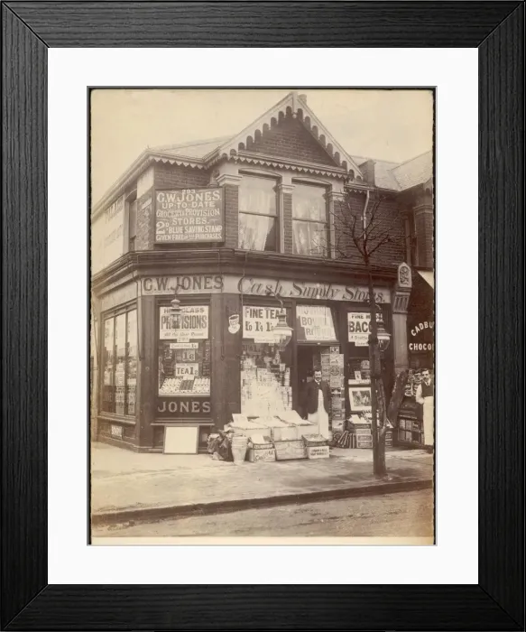 Framed Print : C. W. Jones General Store Framed Print : C. W. Jones General Store