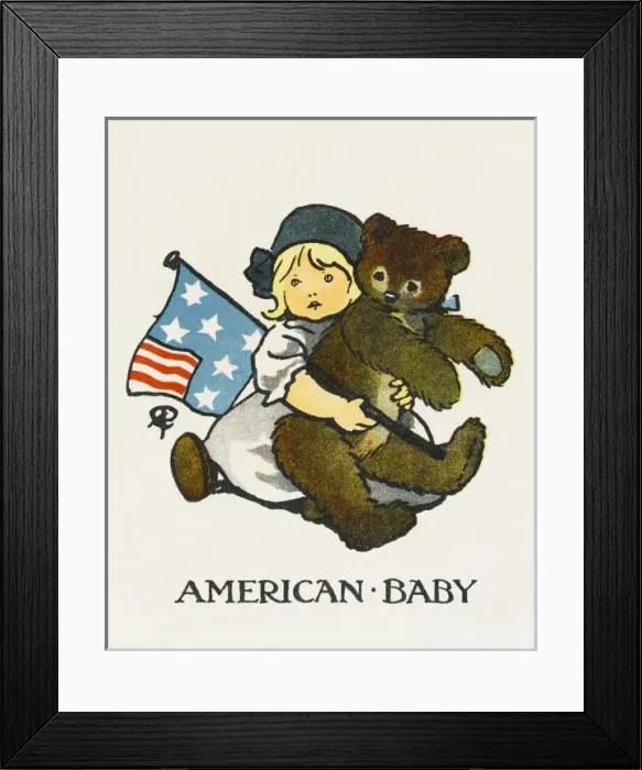 Framed Print : American Girl Early 20Th Framed Print : American Girl Early 20Th