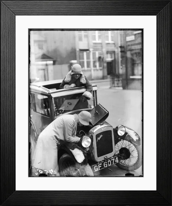 Framed Print : Engine Trouble Framed Print : Engine Trouble