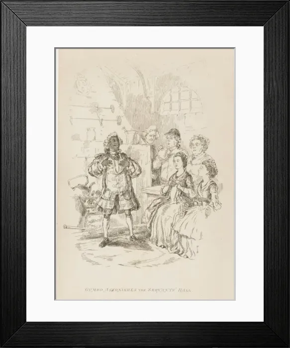 Framed Print : Thackeray / Virginians Framed Print : Thackeray / Virginians