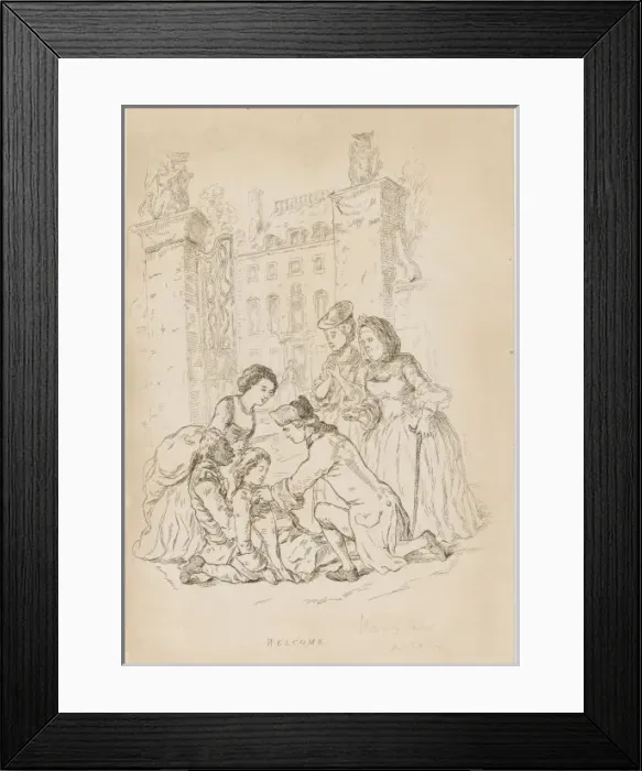 Framed Print : Thackeray / Virginians Framed Print : Thackeray / Virginians