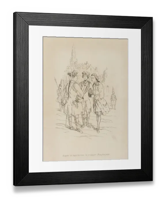 Framed Print : Thackeray / Virginians Framed Print : Thackeray / Virginians