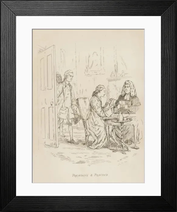 Framed Print : Thackeray / Virginians Framed Print : Thackeray / Virginians