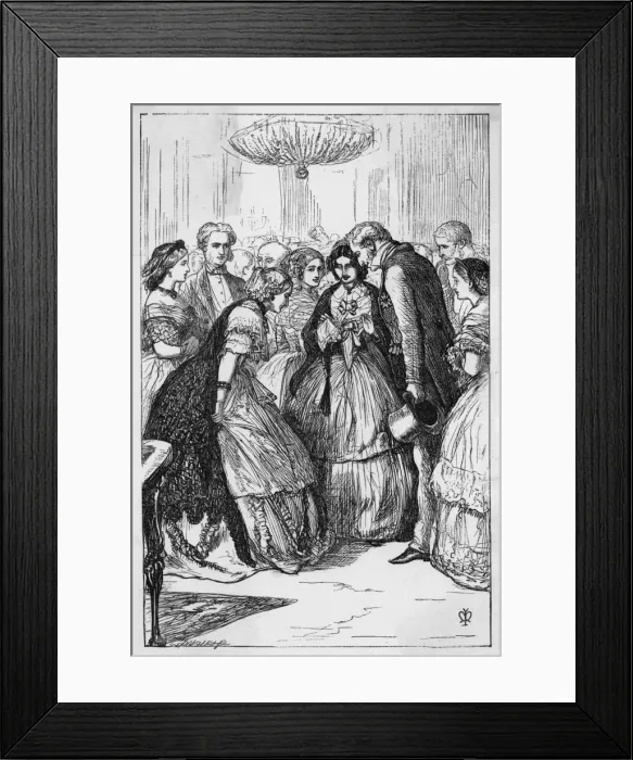 Framed Print : Trollope / Framley Parson Framed Print : Trollope / Framley Parson
