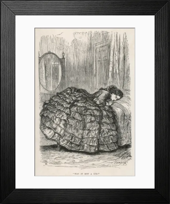 Framed Print : Trollope / Framley Parson Framed Print : Trollope / Framley Parson