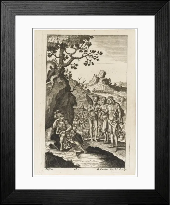 Framed Print : Pan, Sylvanus & Apollo Framed Print : Pan, Sylvanus & Apollo