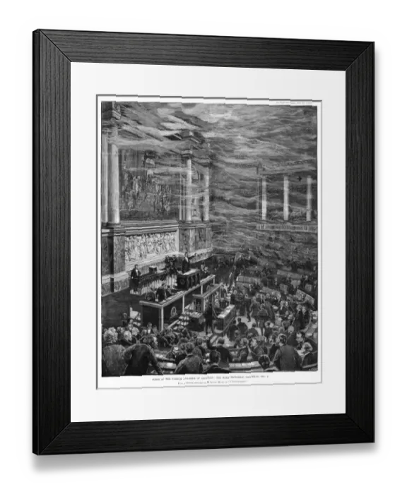 Framed Print : Chamber of Deputies Bomb Framed Print : Chamber of Deputies Bomb